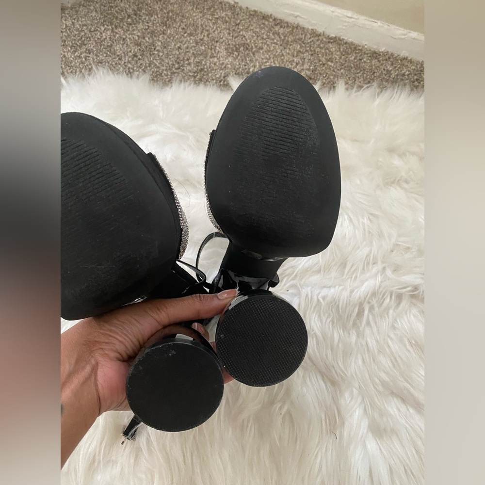 Lolla Rhinestone Platform Heels - image 3